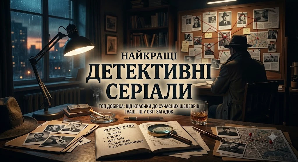 Найкращі детективні серіали, що тримають у напрузі